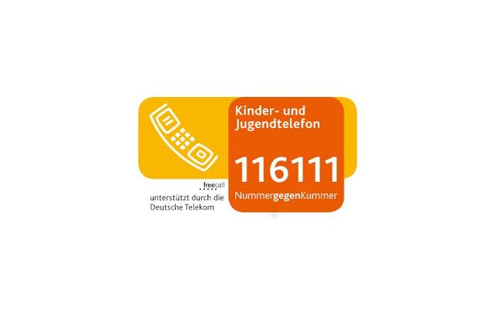 116 111 - Bundesweit einheitliche Rufnummer für Jugend-Hotline bei Kummer und Not