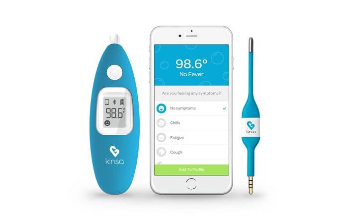 Fieber-Thermometer für das Smartphone