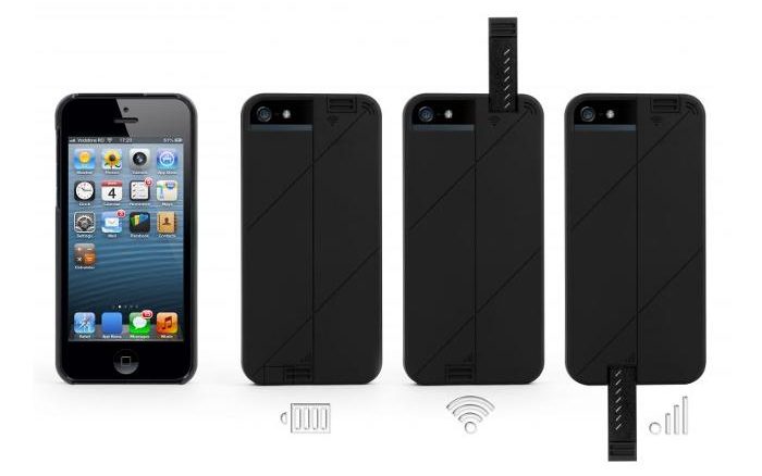 iPhone - Schutzhülle mit Antenne für Top-Empfang