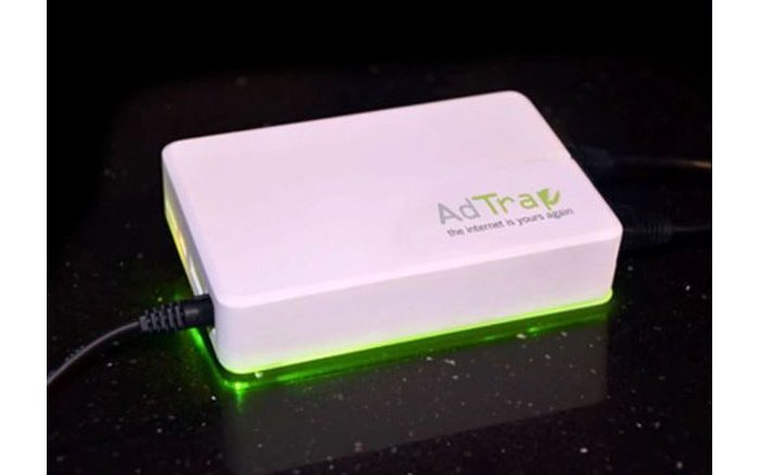 AdTrap - Kleine Box filtert Werbung aus der Internetverbindung