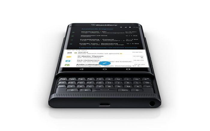 Blackberry Priv Android-Smartphone Tastatur