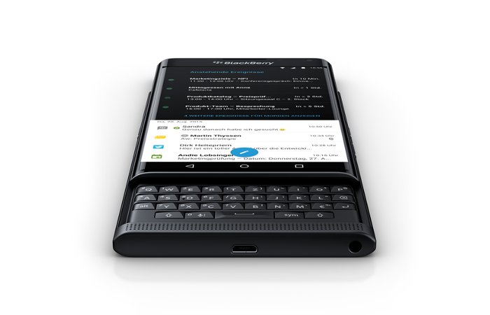 Blackberry Priv Android-Smartphone Tastatur