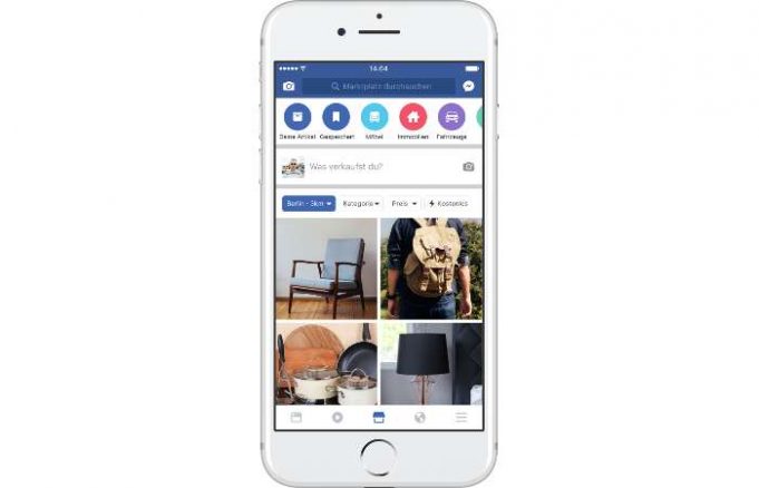 Facebook - Kleinanzeigenmarkt wird ausgerollt