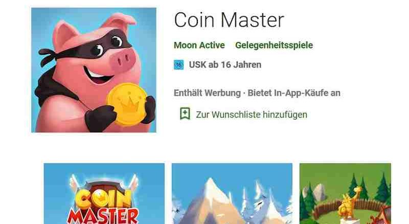 Suchtgefahr für Kinder – Bundesprüfstelle prüft Spiel-App Coin Master