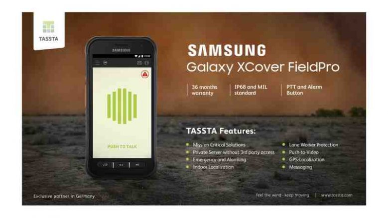 Krisensichere Kommunikation – TASSTA als Exklusivpartner von Samsung