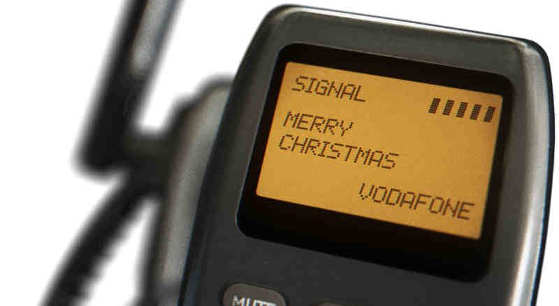 „Merry Christmas“ – Vodafone versteigert die erste SMS der Welt