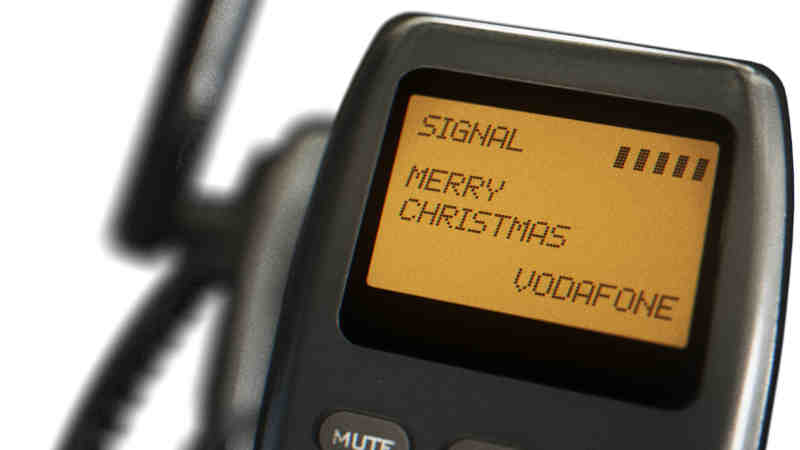 „Merry Christmas“ – Vodafone versteigert die erste SMS der Welt