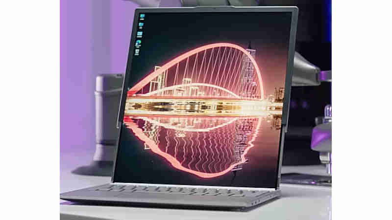 Auf Knopfdruck größer – Lenovo stellt Laptop mit rollable Display vor